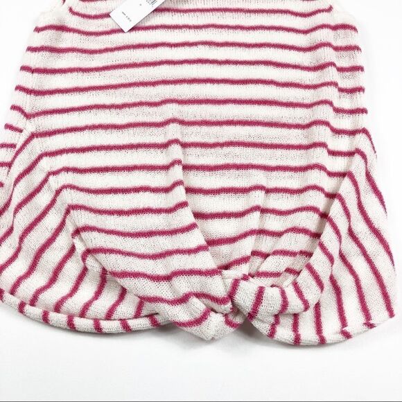 Splendid Pink Striped Sweater, NWT, medium - Picture 3 of 8